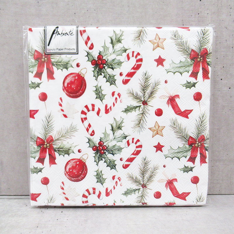 Ambiente クリスマスペーパーナプキン Christmas elements